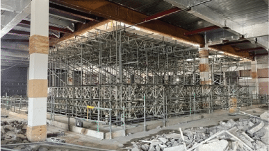 scaffolding north London